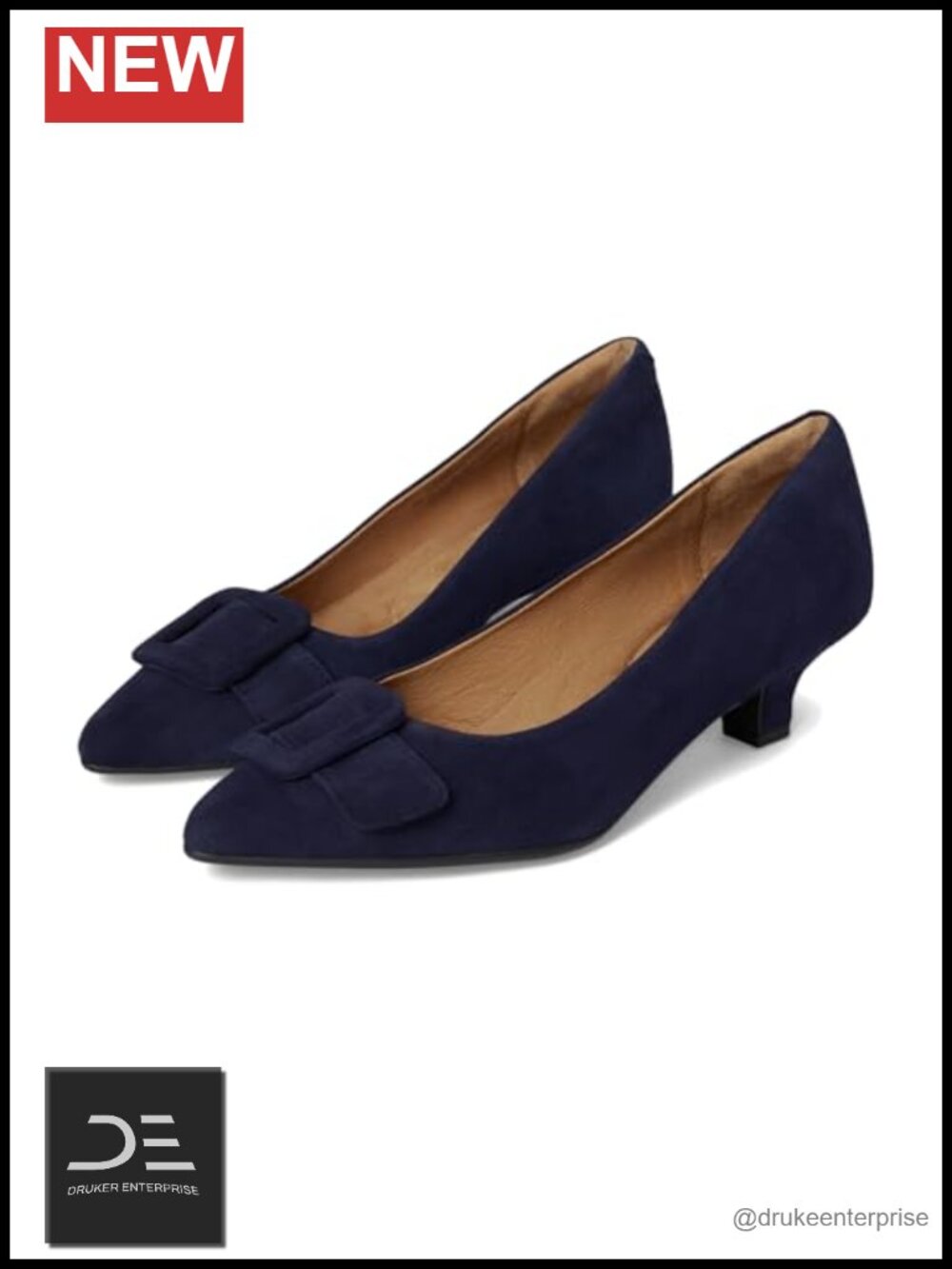 Women's Kitten Heel Pumps Suede TPU Outsole